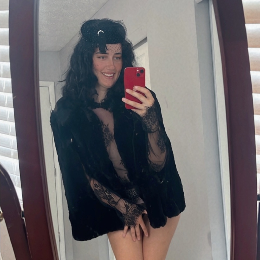 Vintage Fur Cape